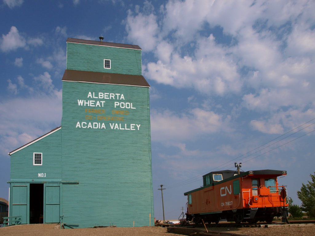 Acadia Valley Alberta Grain Elevator