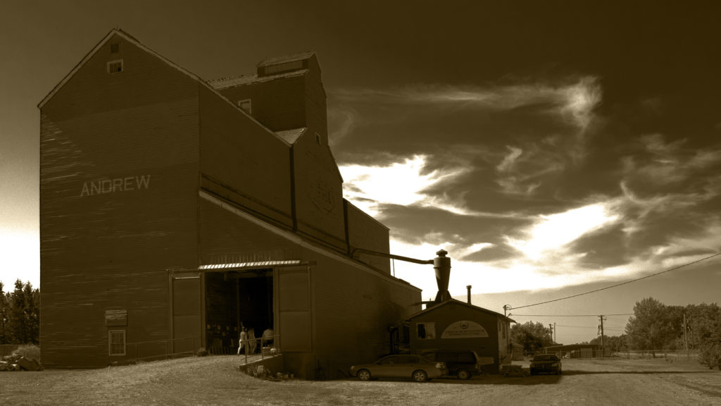 Andrew Alberta Grain Elevator