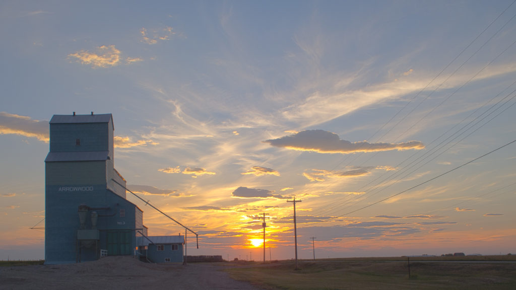 Arrowwood Alberta Grain Elevator