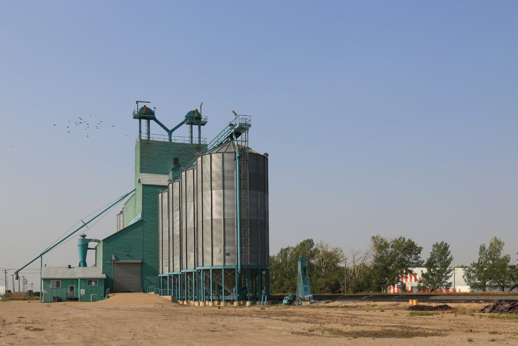 Beiseker Alberta Grain Elevator