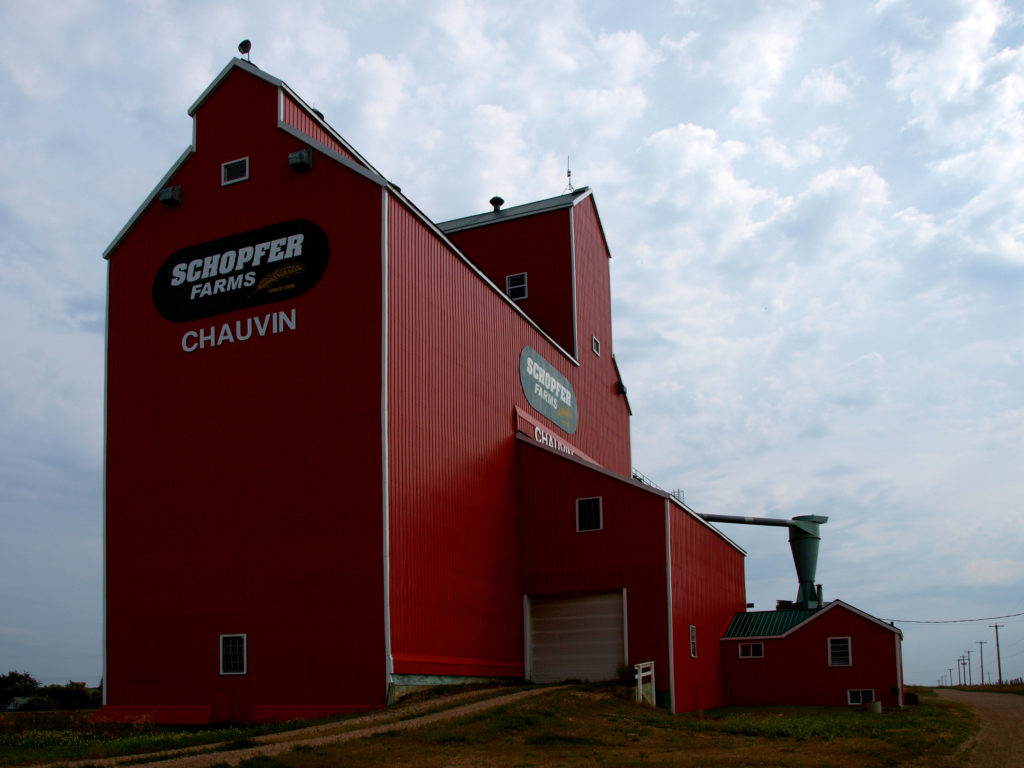 Chauvin Alberta Grain Elevator