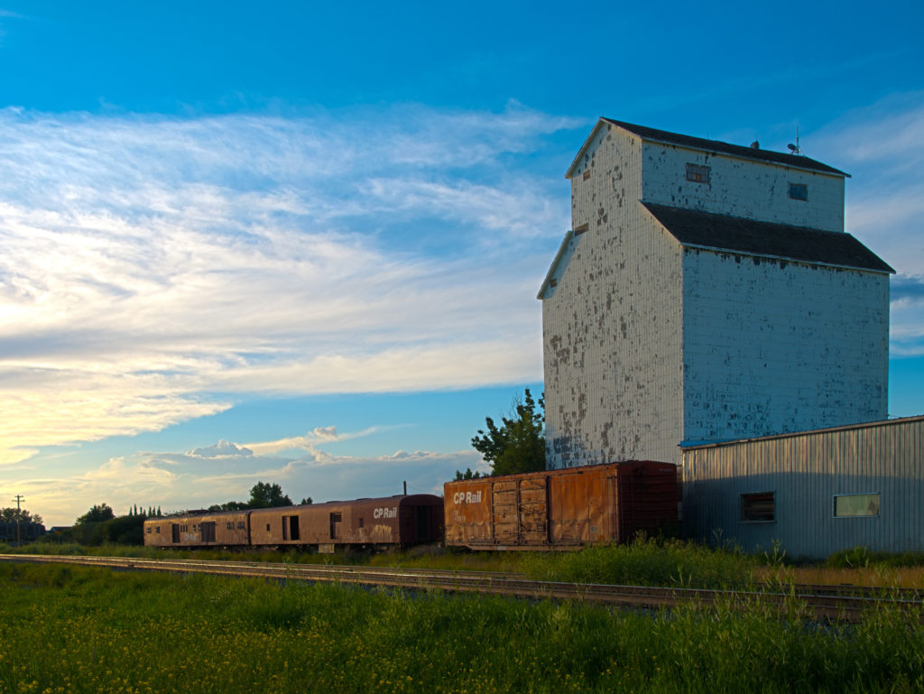 De Winton Alberta Grain Elevator