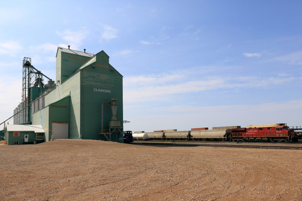 Dunmore Alberta Grain Elevator