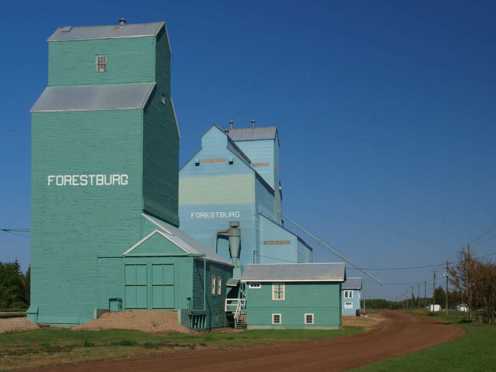 Forestburg Alberta Grain Elevator