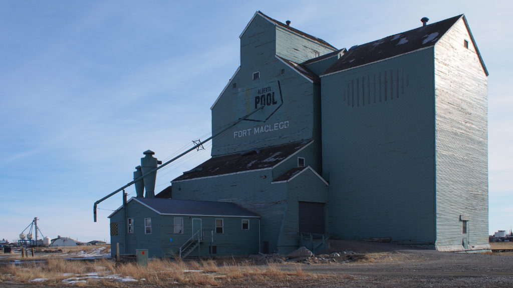 Fort Macleod Alberta Grain Elevator