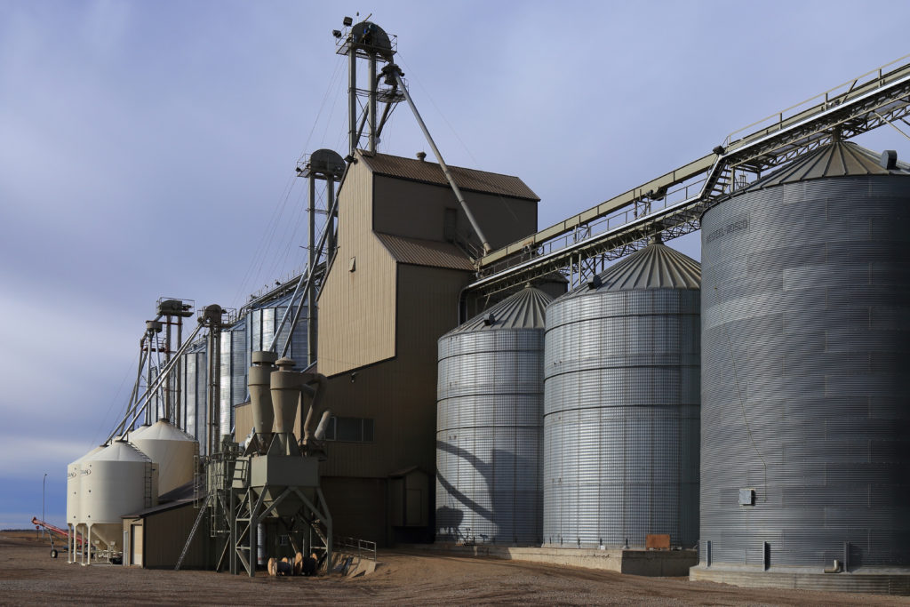 Grassy Lake Alberta Grain Elevator