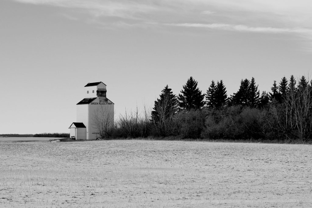 Green Acres Farm Alberta Grain Elevator