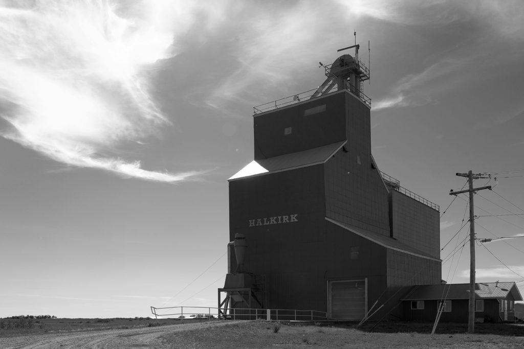 Halkirk Alberta Grain Elevator