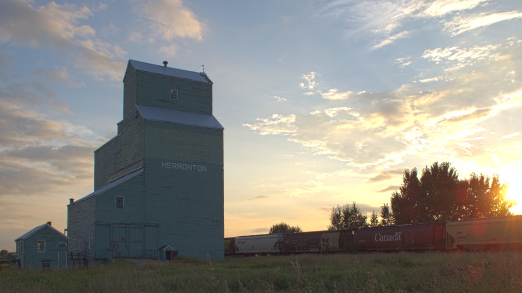 Herronton Alberta Grain Elevator