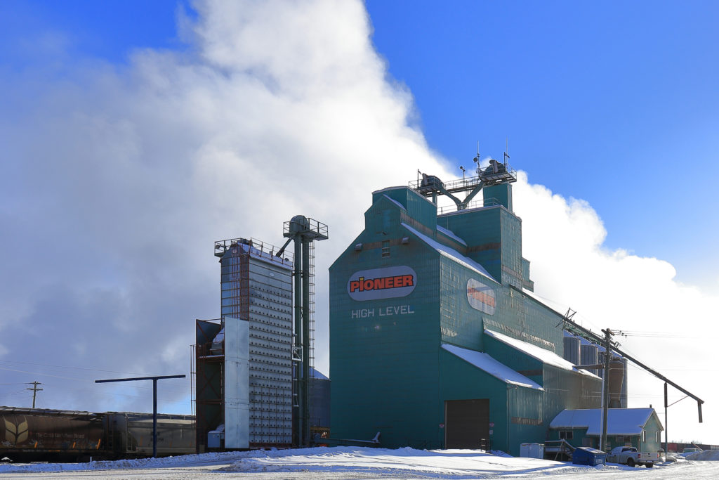 High Level Alberta Grain Elevator