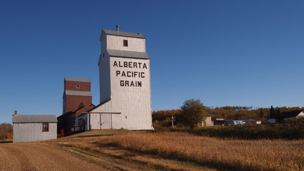 Meeting Creek Alberta Grain Elevator