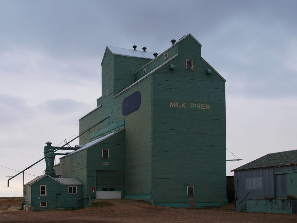 Milk River Alberta Grain Elevator