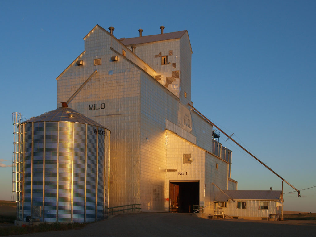 Milo Alberta Grain Elevator