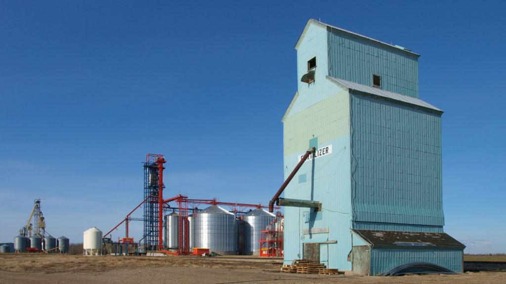 Nampa Alberta Grain Elevator