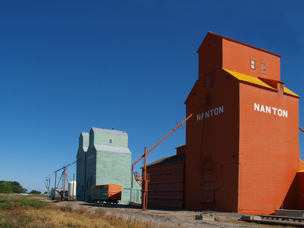 Nanton Alberta Grain Elevator