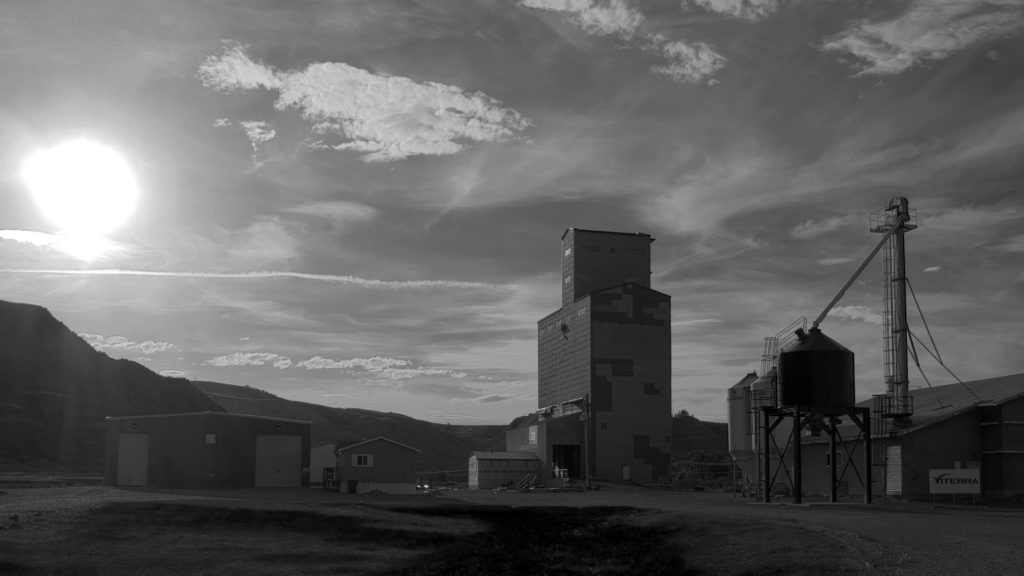 Rosedale Alberta Grain Elevator