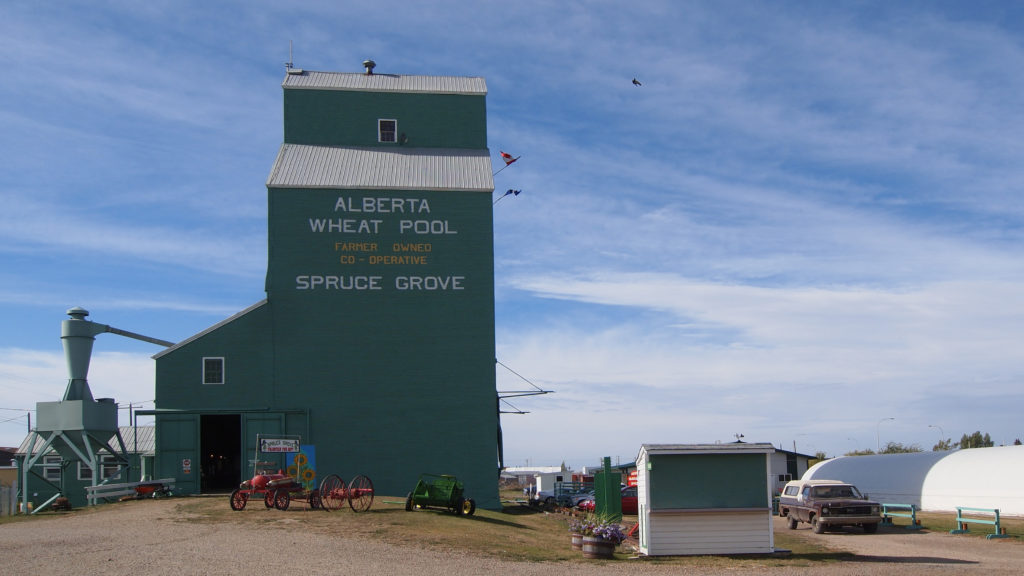 Spruce Grove Alberta Grain Elevator