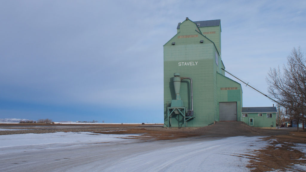 Stavely Alberta Grain Elevator